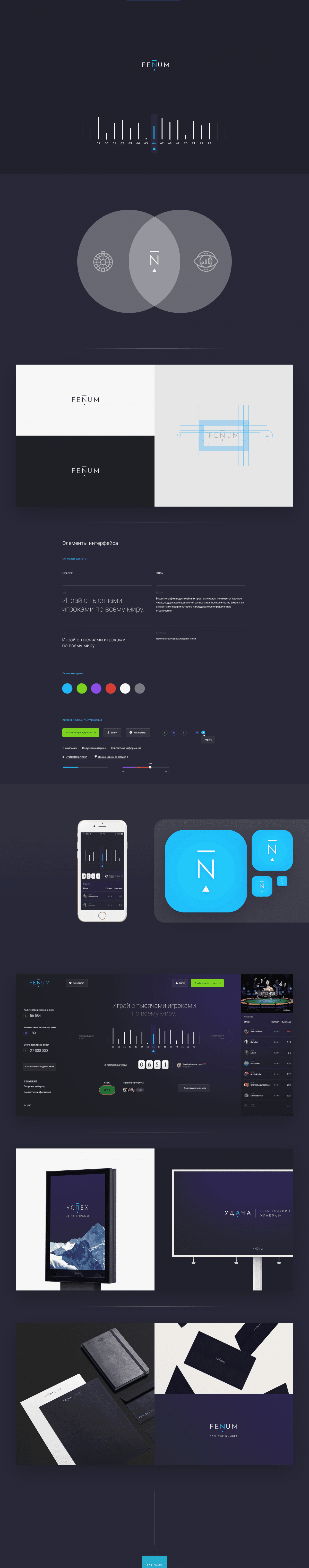 Фирменный стиль для FENUM