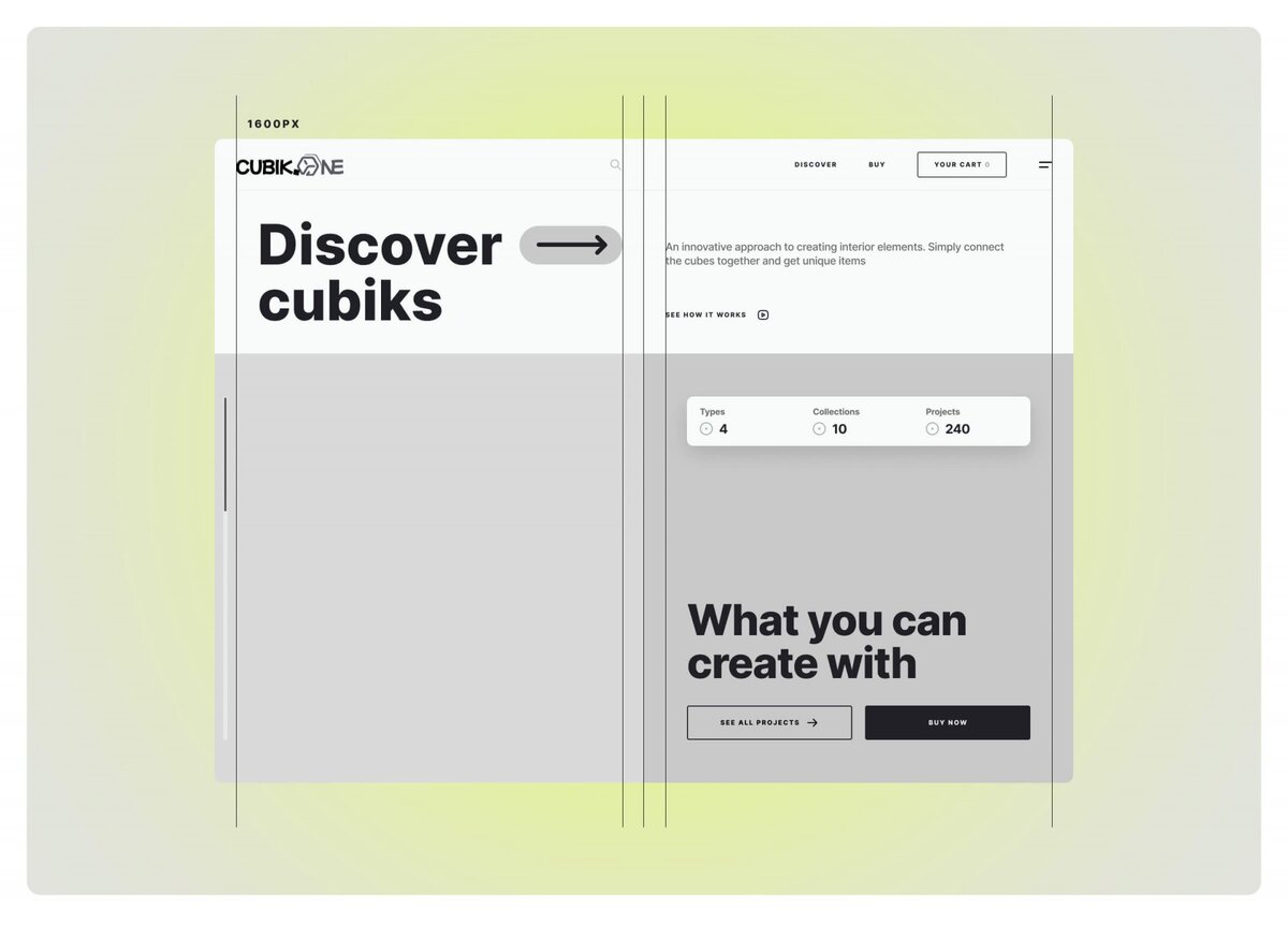 CUBIK.ONE - цифровая платформа модульного дизайна и e-commerce