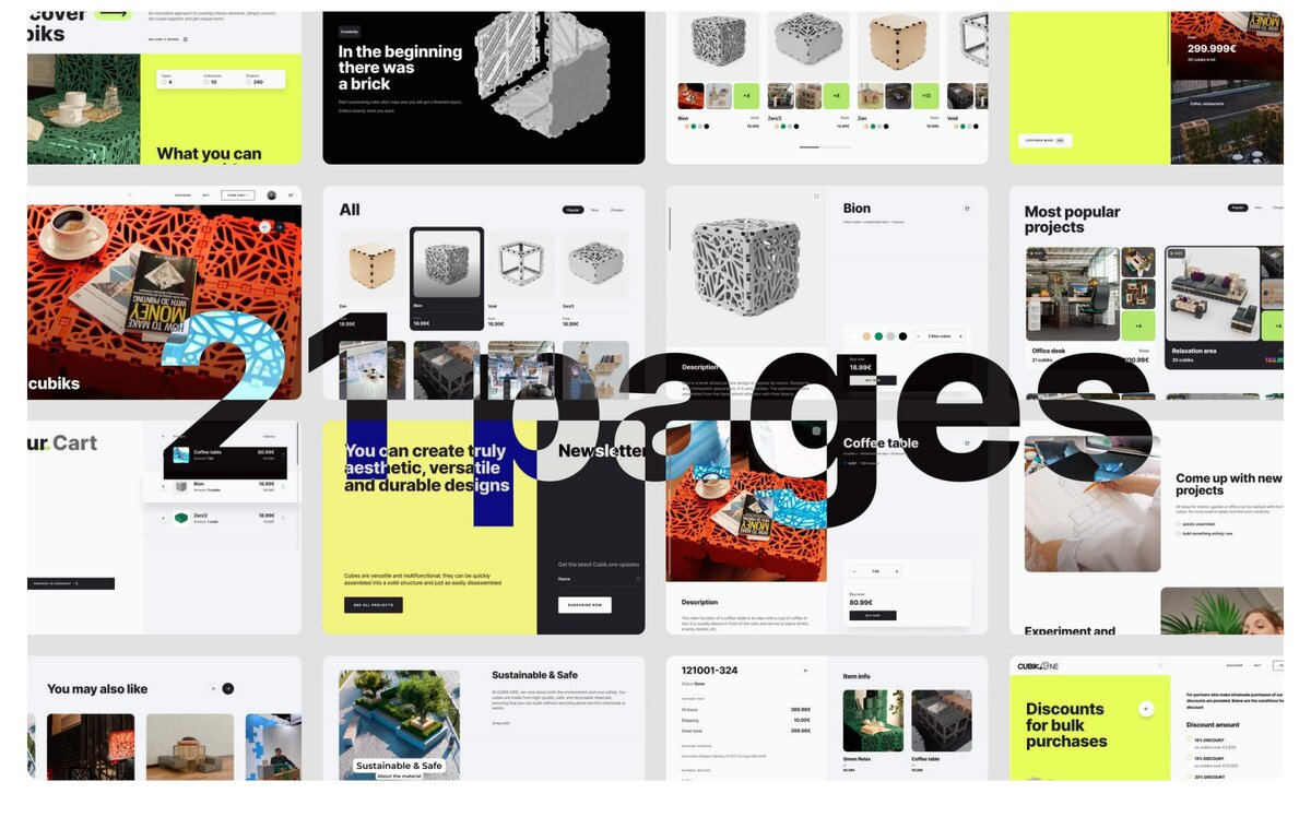 CUBIK.ONE - цифровая платформа модульного дизайна и e-commerce